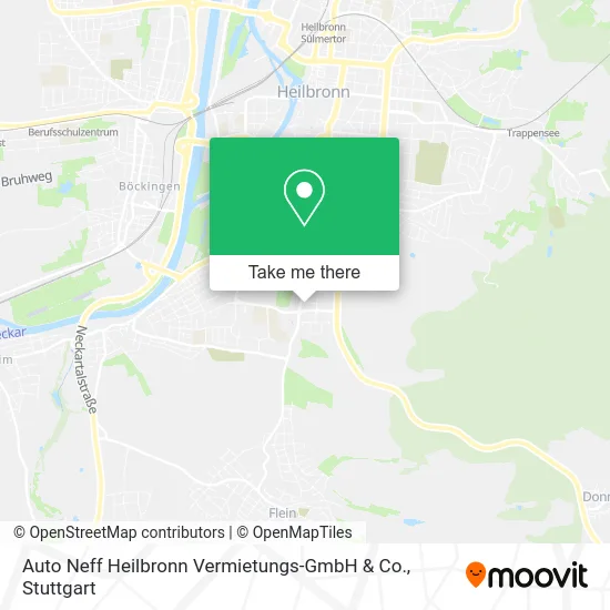 Карта Auto Neff Heilbronn Vermietungs-GmbH & Co.