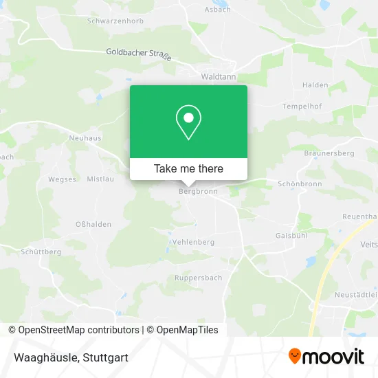 Карта Waaghäusle