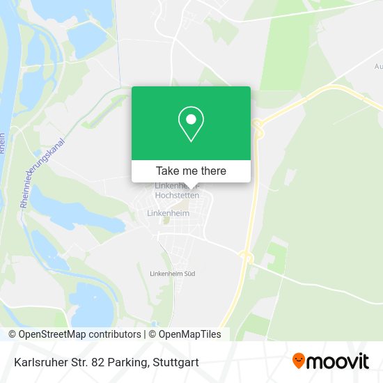 Карта Karlsruher Str. 82 Parking