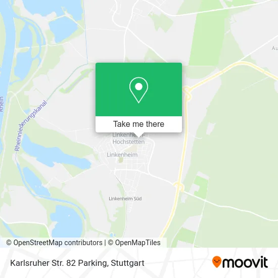 Карта Karlsruher Str. 82 Parking