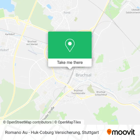 Карта Romano Au - Huk-Coburg Versicherung