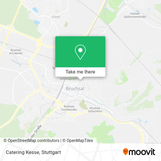 Карта Catering Kesse