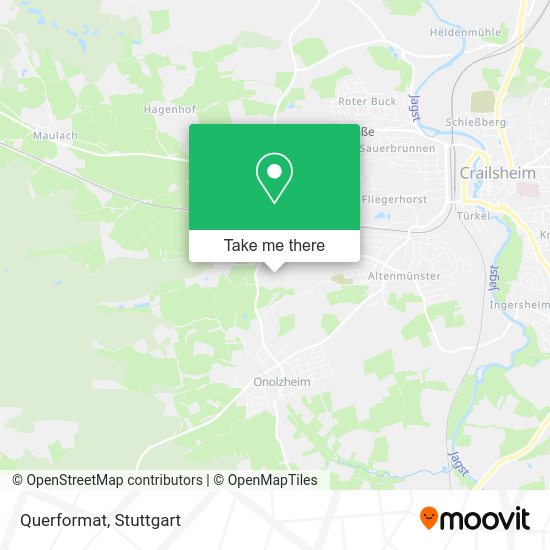 Querformat map