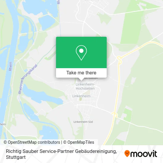Карта Richtig Sauber Service-Partner Gebäudereinigung