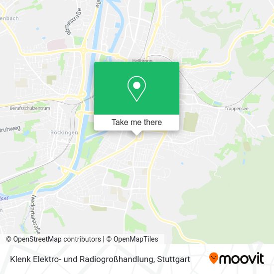 Карта Klenk Elektro- und Radiogroßhandlung