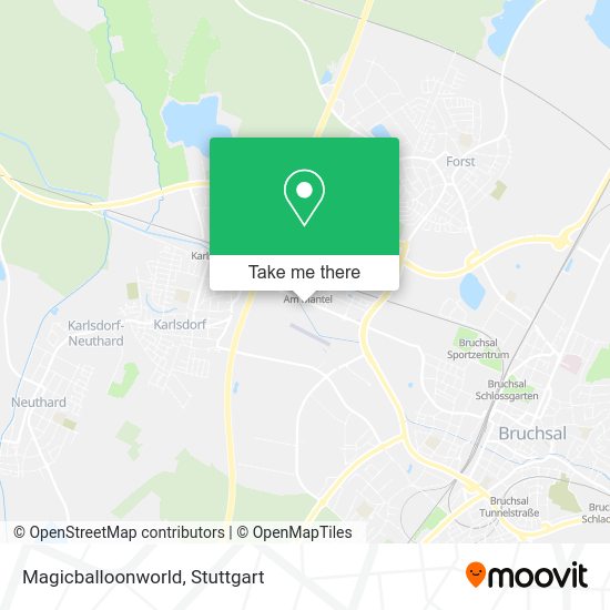 Карта Magicballoonworld