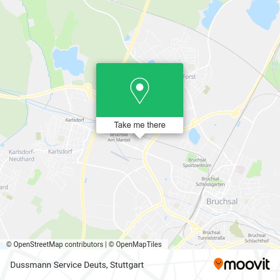 Карта Dussmann Service Deuts