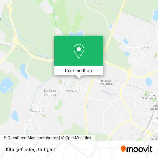 Карта Klbngefluster