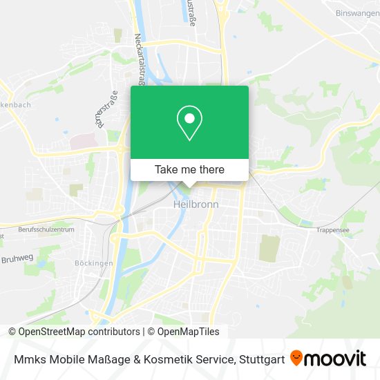 Карта Mmks Mobile Maßage & Kosmetik Service