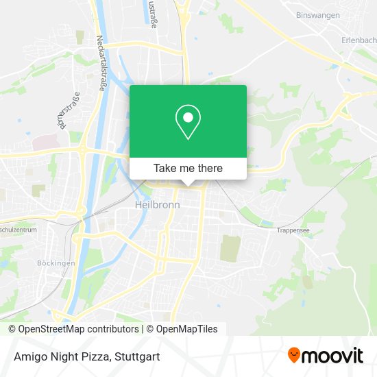 Карта Amigo Night Pizza