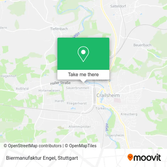 Карта Biermanufaktur Engel