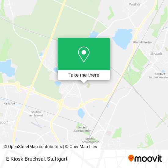 Карта E-Kiosk Bruchsal
