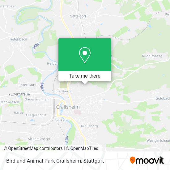 Карта Bird and Animal Park Crailsheim