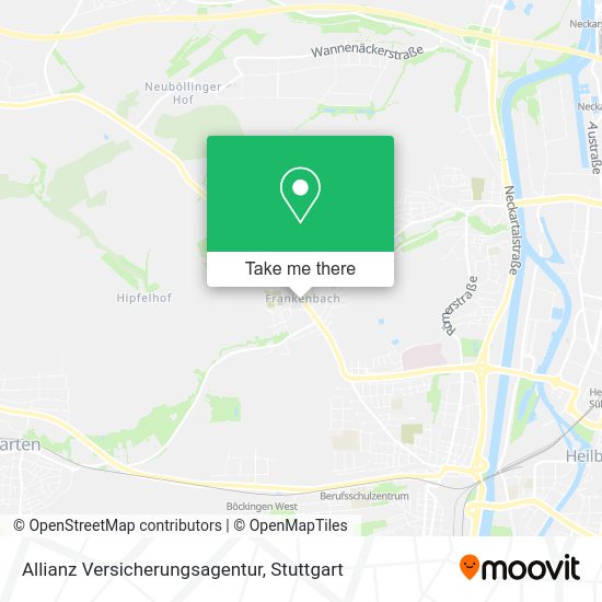 Карта Allianz Versicherungsagentur