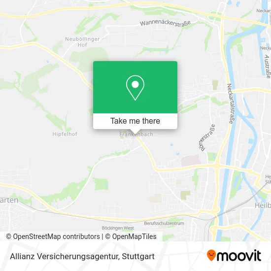 Карта Allianz Versicherungsagentur