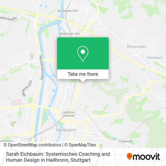 Sarah Eichbaum: Systemisches Coaching and Human Design in Heilbronn map