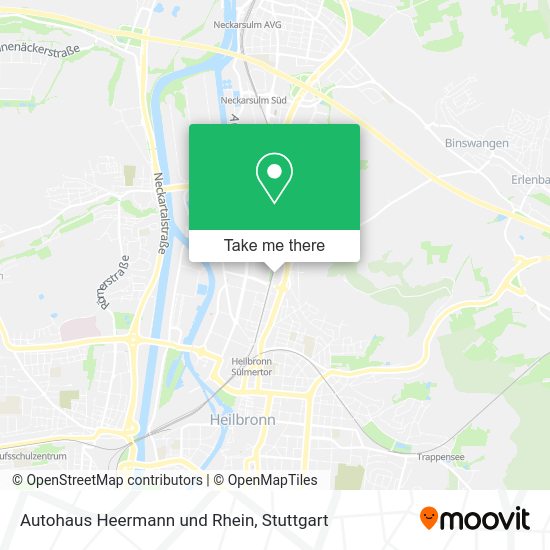 Карта Autohaus Heermann und Rhein