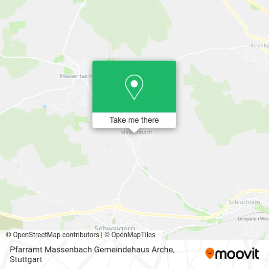 Карта Pfarramt Massenbach Gemeindehaus Arche