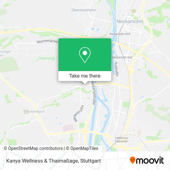 Карта Kanya Wellness & Thaimaßage