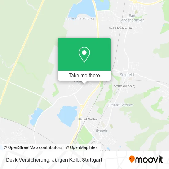Карта Devk Versicherung: Jürgen Kolb