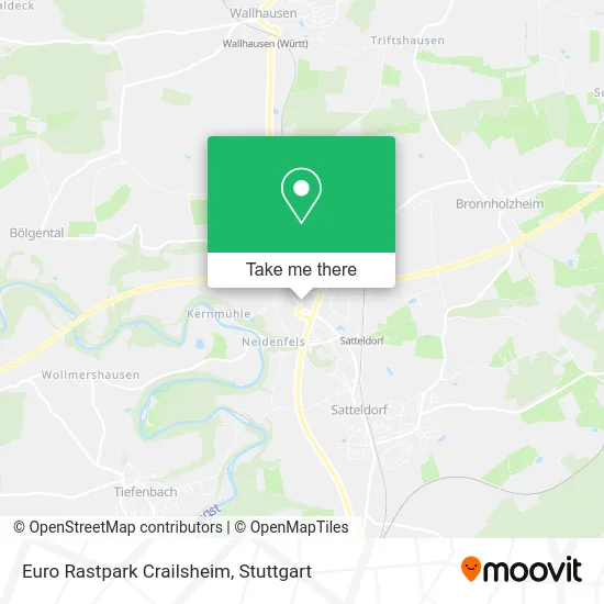 Карта Euro Rastpark Crailsheim