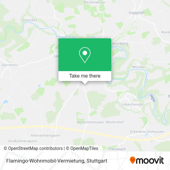 Карта Flamingo-Wohnmobil-Vermietung