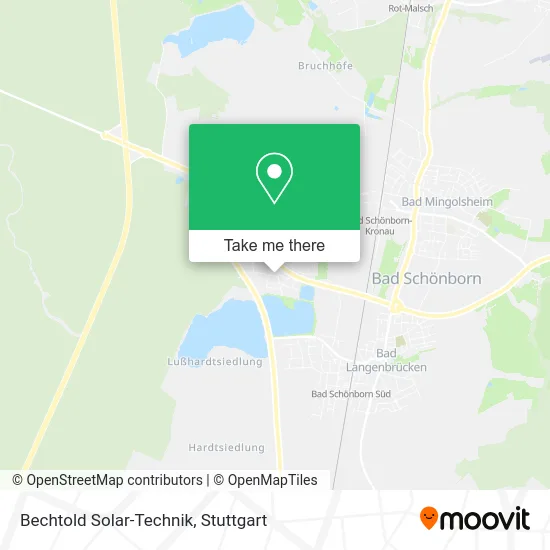 Карта Bechtold Solar-Technik