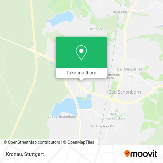 Карта Kronau