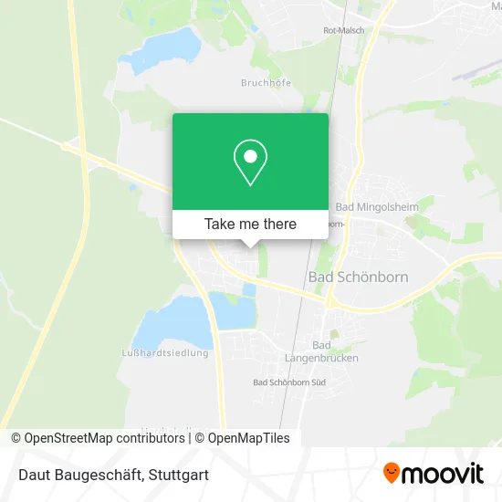 Карта Daut Baugeschäft
