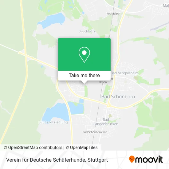 Карта Verein für Deutsche Schäferhunde
