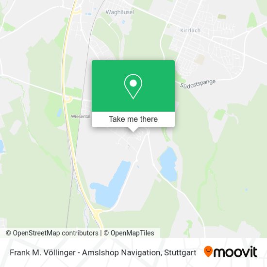 Карта Frank M. Völlinger - Amslshop Navigation