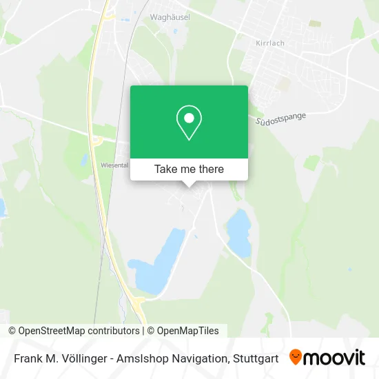 Карта Frank M. Völlinger - Amslshop Navigation