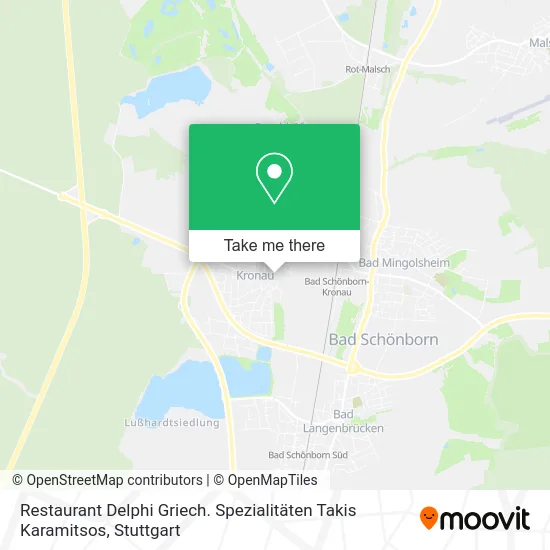 Карта Restaurant Delphi Griech. Spezialitäten Takis Karamitsos