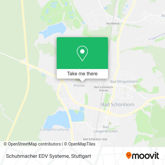 Карта Schuhmacher EDV Systeme