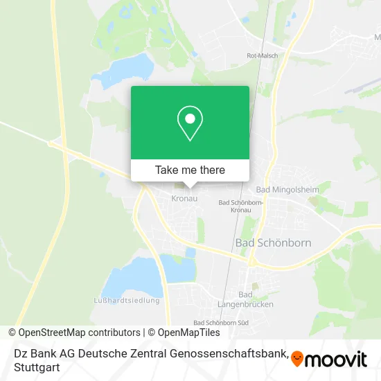 Карта Dz Bank AG Deutsche Zentral Genossenschaftsbank