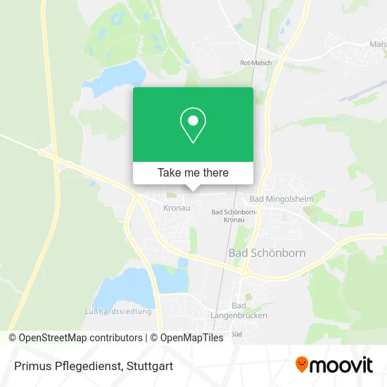 Карта Primus Pflegedienst