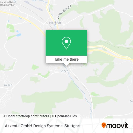Карта Akzente GmbH Design Systeme