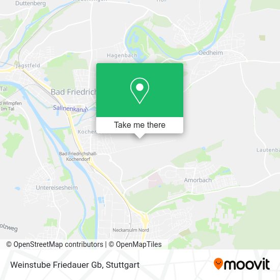 Карта Weinstube Friedauer Gb