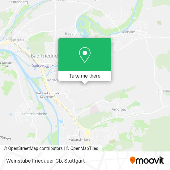 Карта Weinstube Friedauer Gb