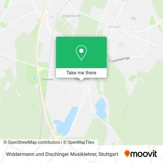 Карта Widdermann und Dischinger Musiklehrer
