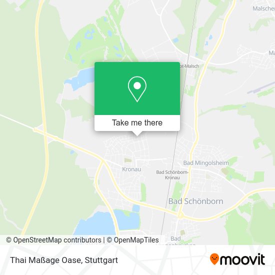 Карта Thai Maßage Oase