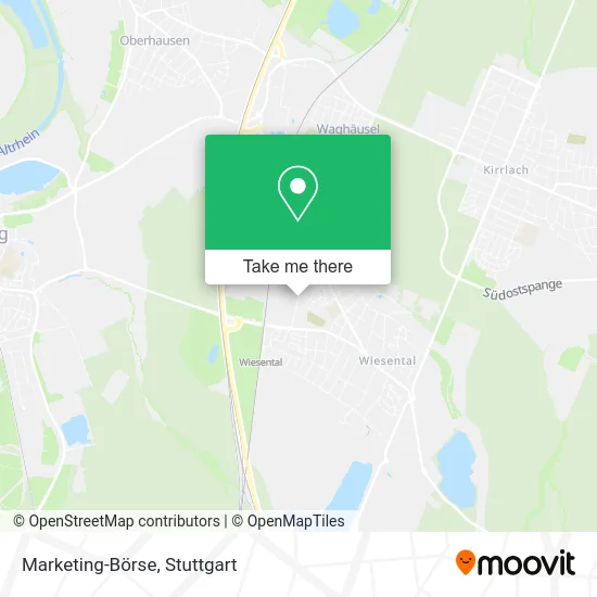 Карта Marketing-Börse