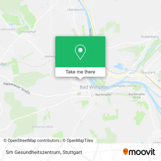 Карта Srh Gesundheitszentrum