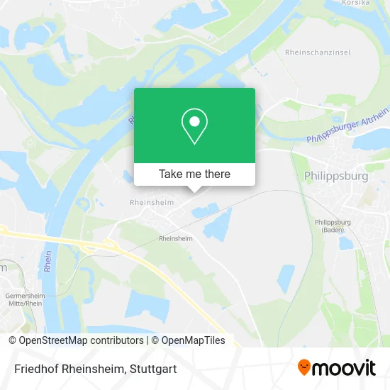 Карта Friedhof Rheinsheim