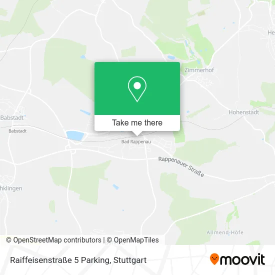 Карта Raiffeisenstraße 5 Parking
