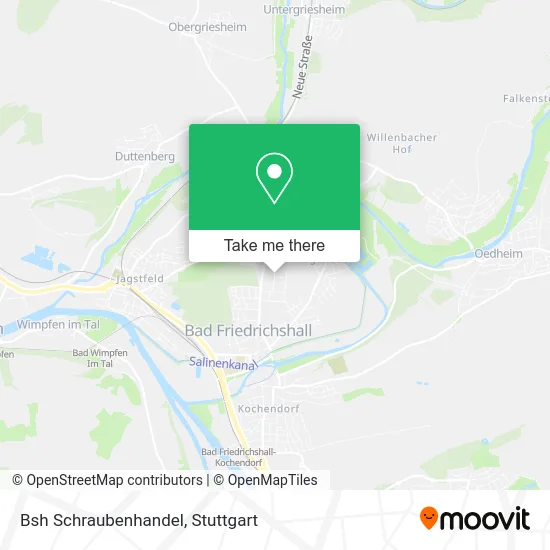 Карта Bsh Schraubenhandel