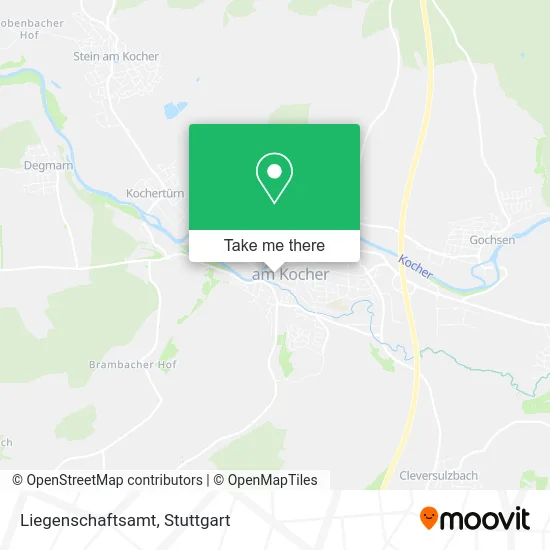 Карта Liegenschaftsamt