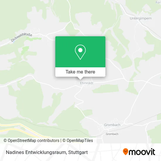 Карта Nadines Entwicklungsraum