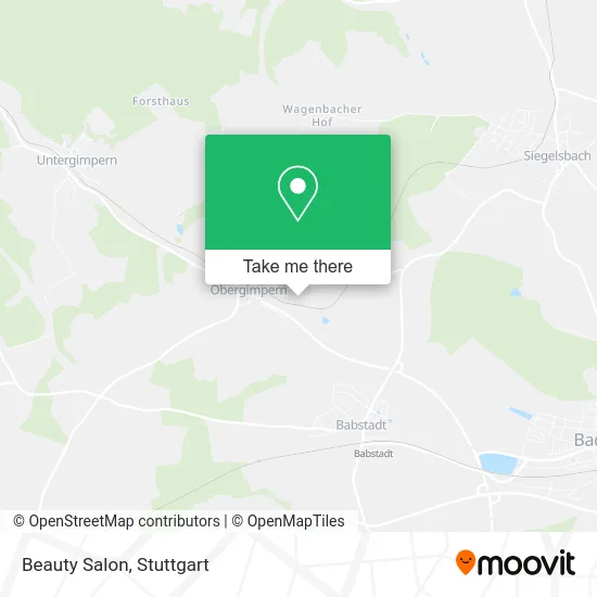 Карта Beauty Salon