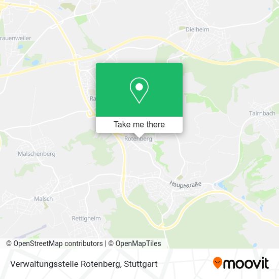 Карта Verwaltungsstelle Rotenberg